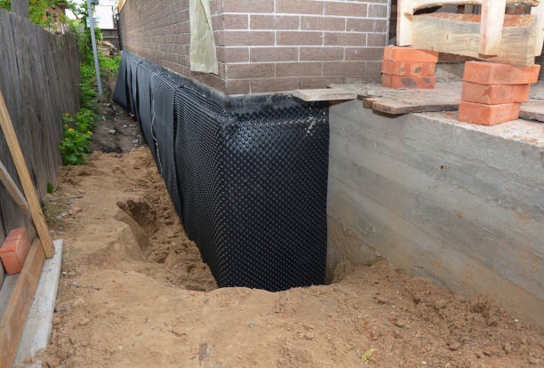 Happy homeowners after waterproofing job in Bloomingburg
